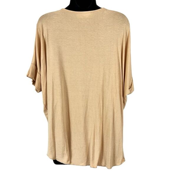 Buckle Double Zero wrap surplice crossover blouse - Picture 10 of 10